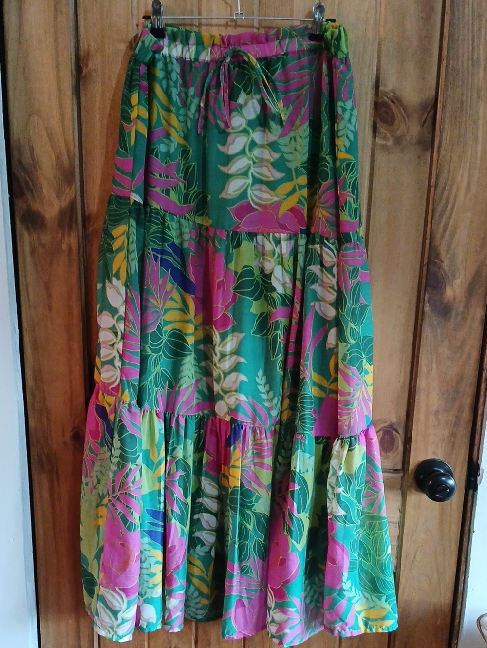 Her Destiny Floral Maxi Skirt - Large